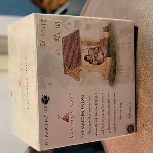NIB Department 56 "The Garden Swing" Seasons Bay Series
